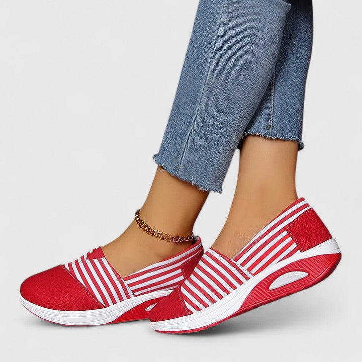 Stella | Sneaker Ortopedica a Righe