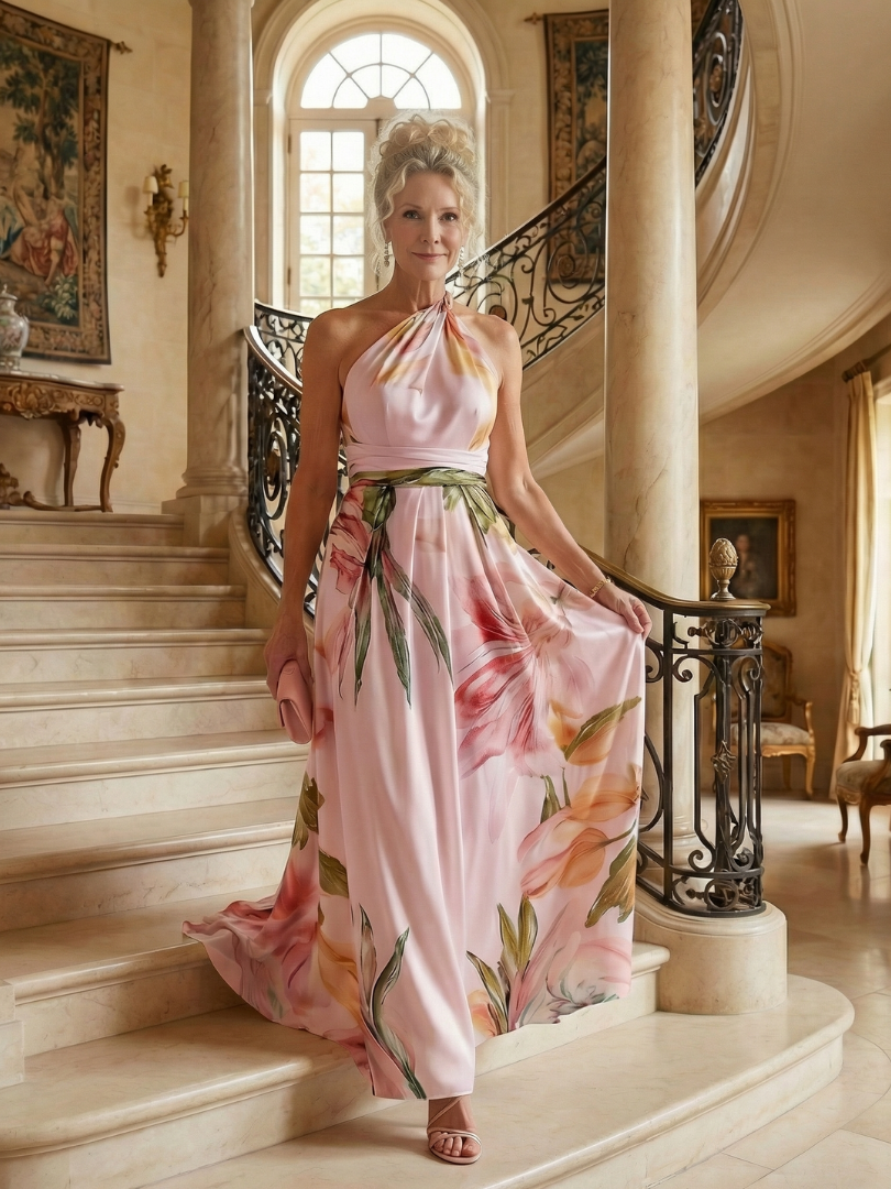 Sandra | Abito Maxi Floreale Leggero