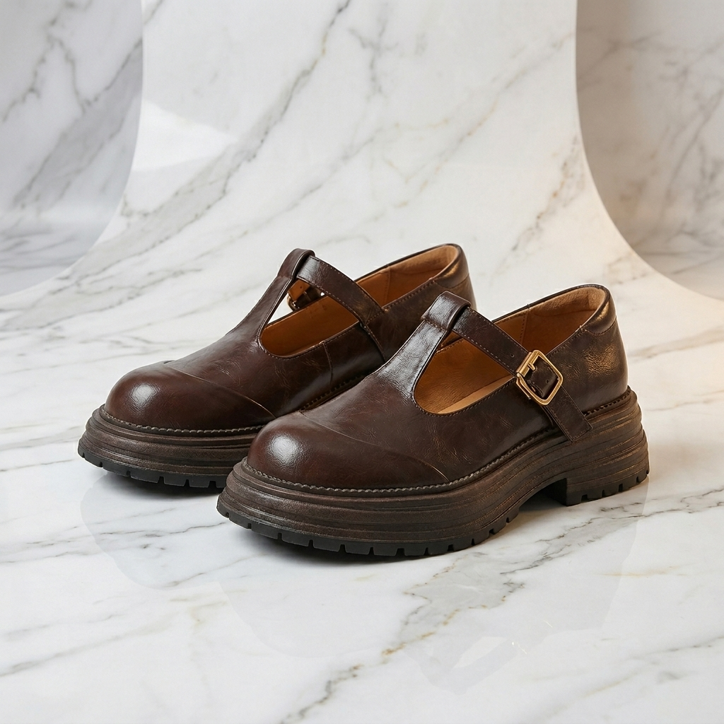 Mary Jane - Scarpa Elegante in Pelle