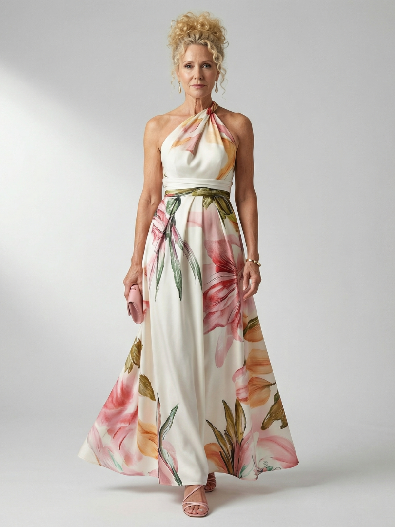 Sandra | Abito Maxi Floreale Leggero