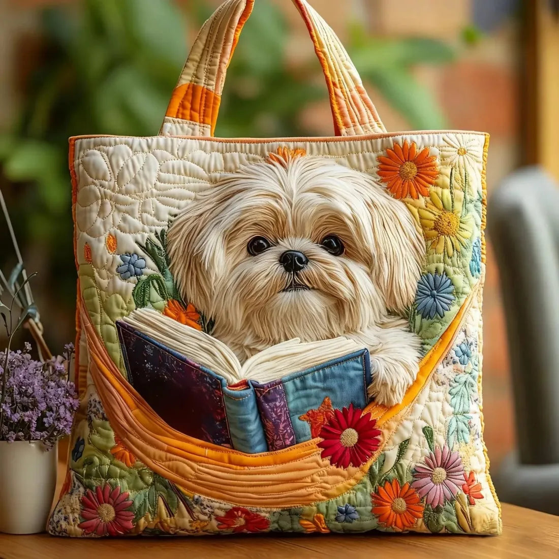 Shih Tzu - Borsa Imbottita Festiva