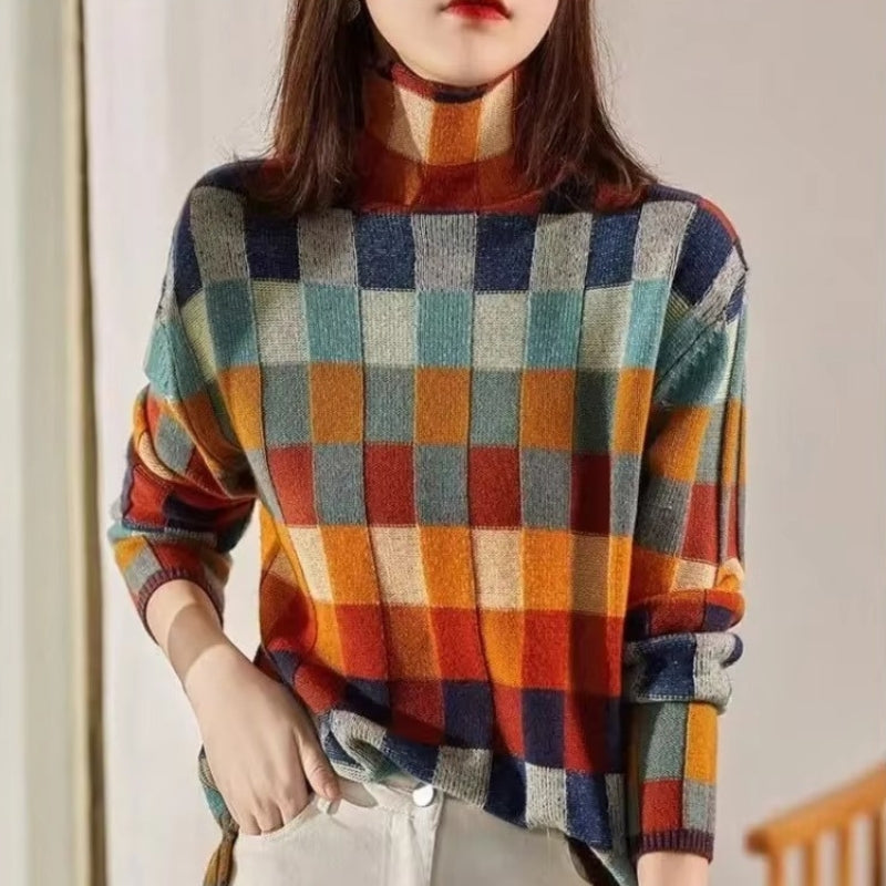 Cora - Maglione a maniche lunghe con collo alto