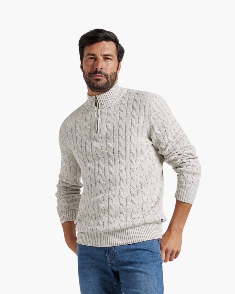 Omar | Maglione Con Zip Uomo