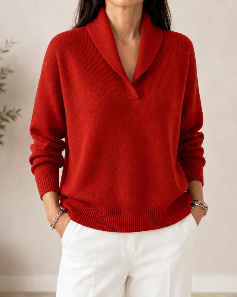 Arabella Maglione Scollo a V - stile abbinato