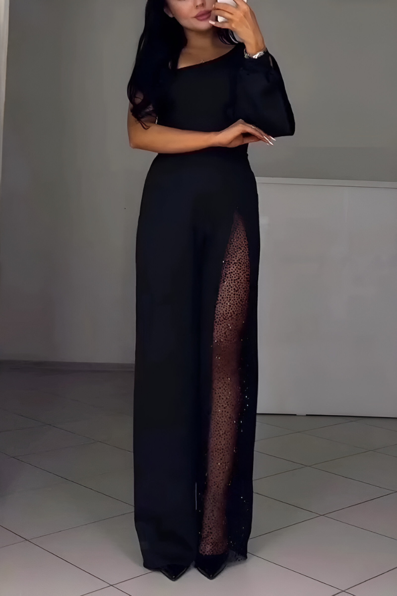 Inés | tuta elegante con spacco laterale