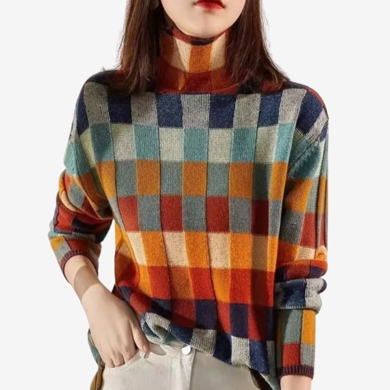 Cora - Maglione a maniche lunghe con collo alto