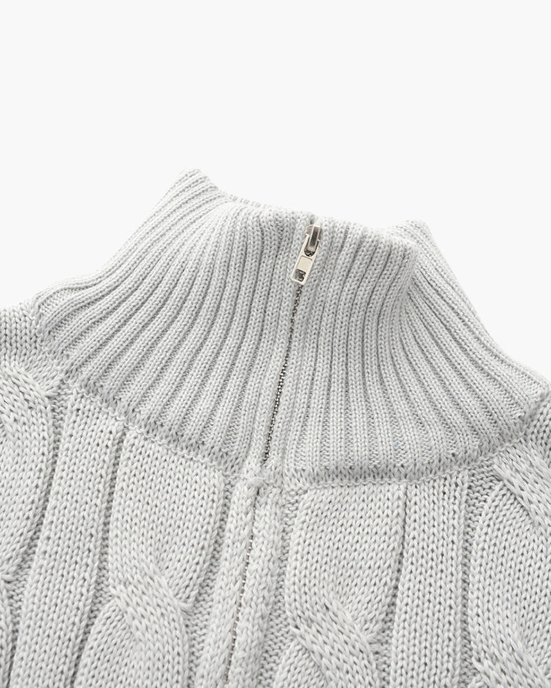 Omar | Maglione Con Zip Uomo