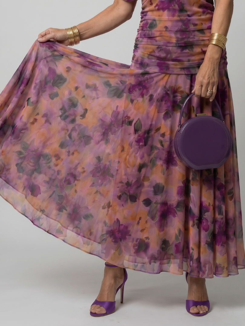 Calen | Abito Midi Fluido con Spalle Scoperte
