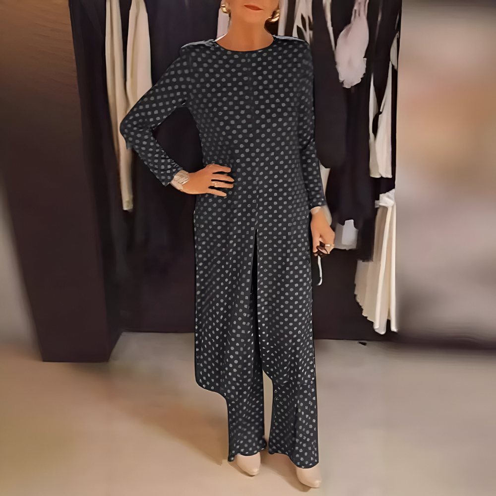 Marcella | completo a pois chic