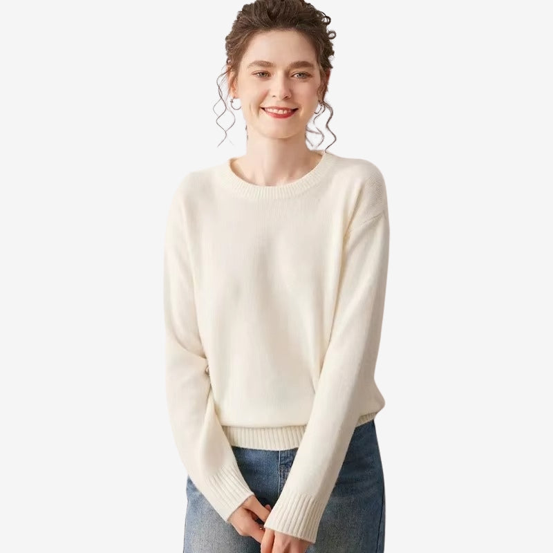 Halen - Maglione a maniche lunghe con scollo rotondo