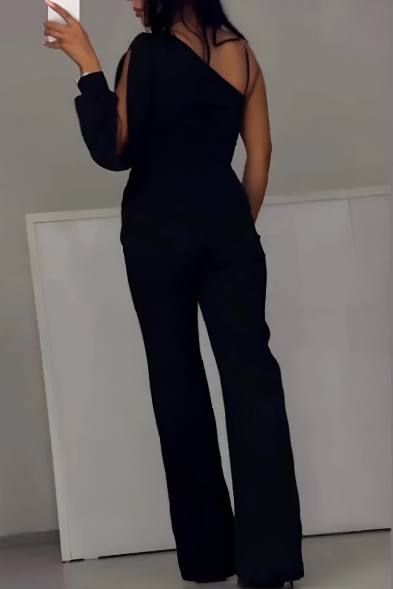 Inés | tuta elegante con spacco laterale