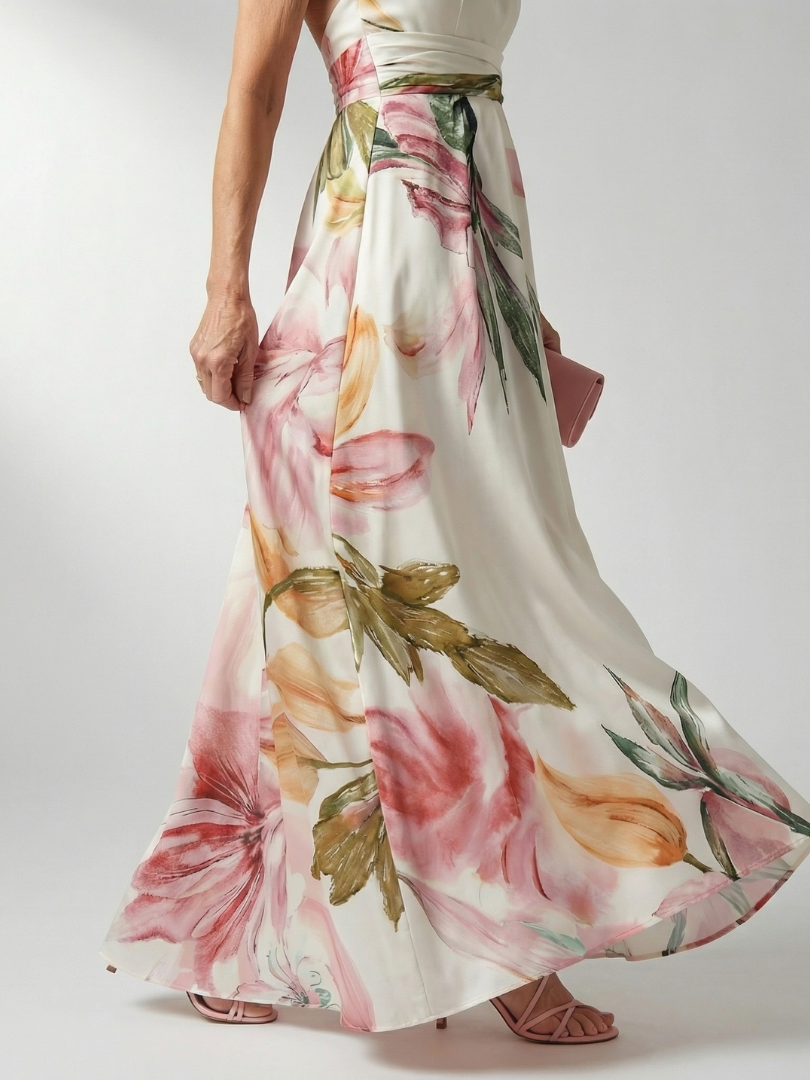 Sandra | Abito Maxi Floreale Leggero
