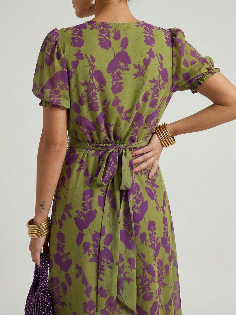 Virel | Abito midi floreale relaxed