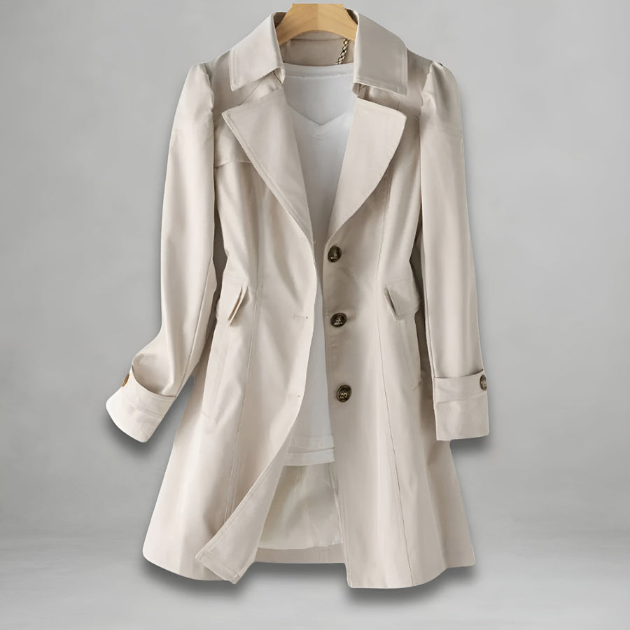 Ariana - Trenchcoat di raso chic