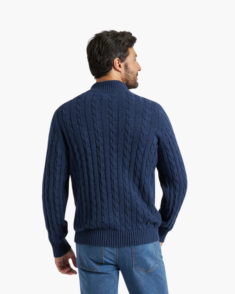 Omar | Maglione Con Zip Uomo