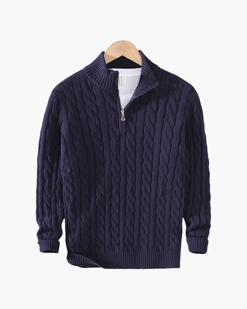Omar | Maglione Con Zip Uomo