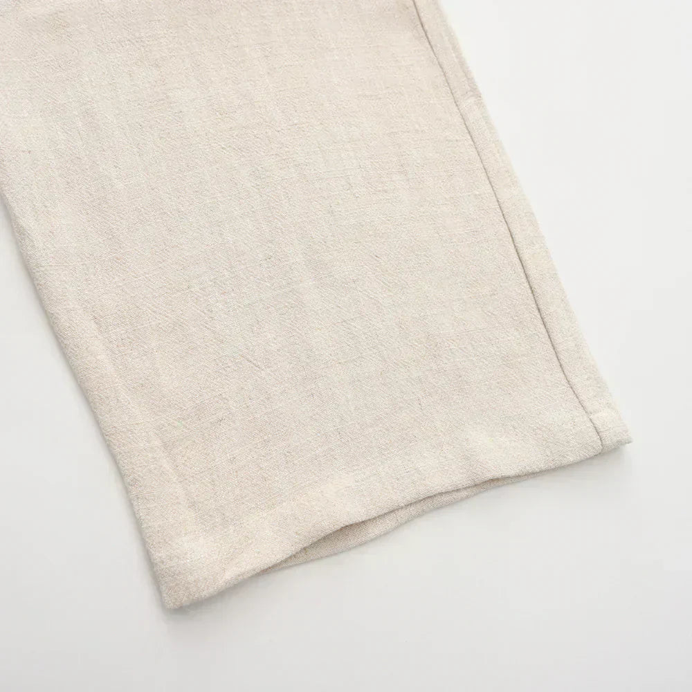Vincenzo | Pantaloni slim in lino
