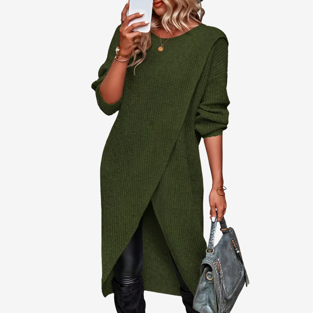 Mely™ Maglione asimmetrico