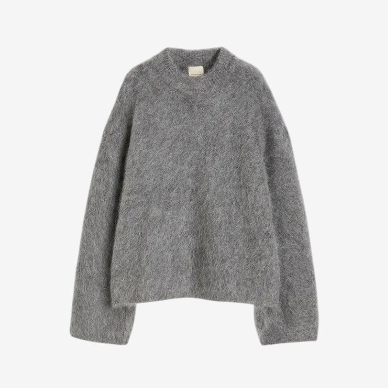 Sydney – Maglione Oversize con Scollo Rotondo e Maniche Lunghe