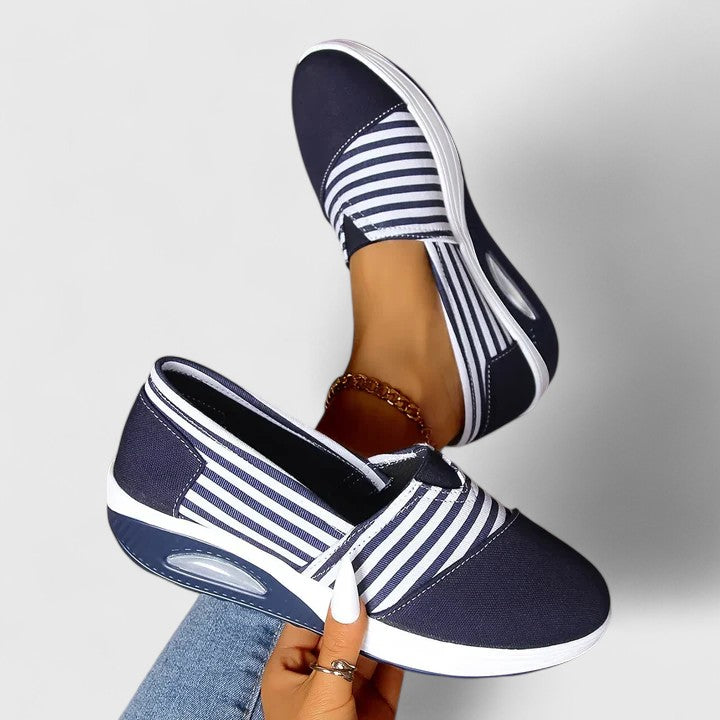 Stella | Sneaker Ortopedica a Righe