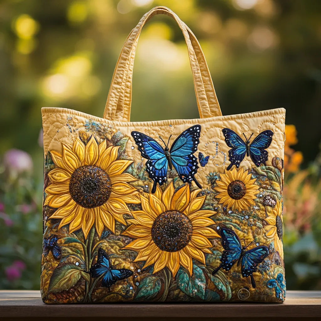Girasole - Borsa Tote Imbottita Festiva
