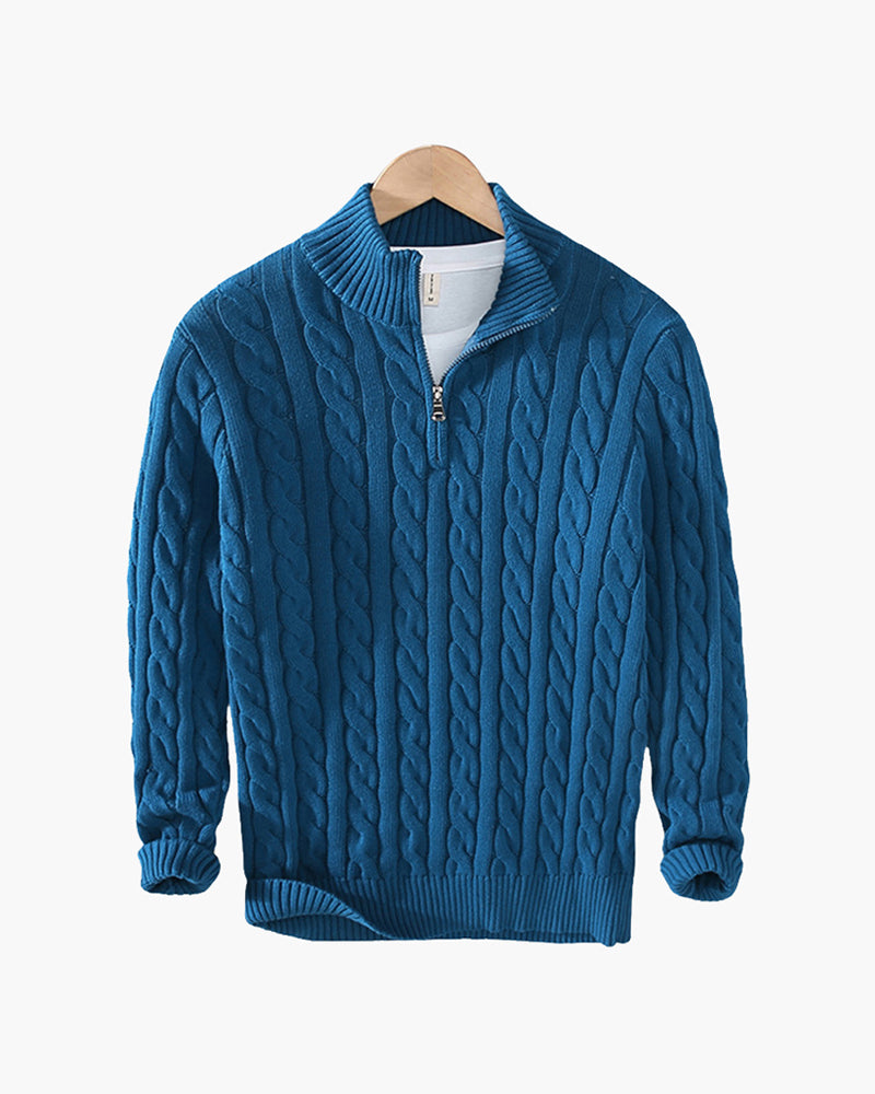 Omar | Maglione Con Zip Uomo