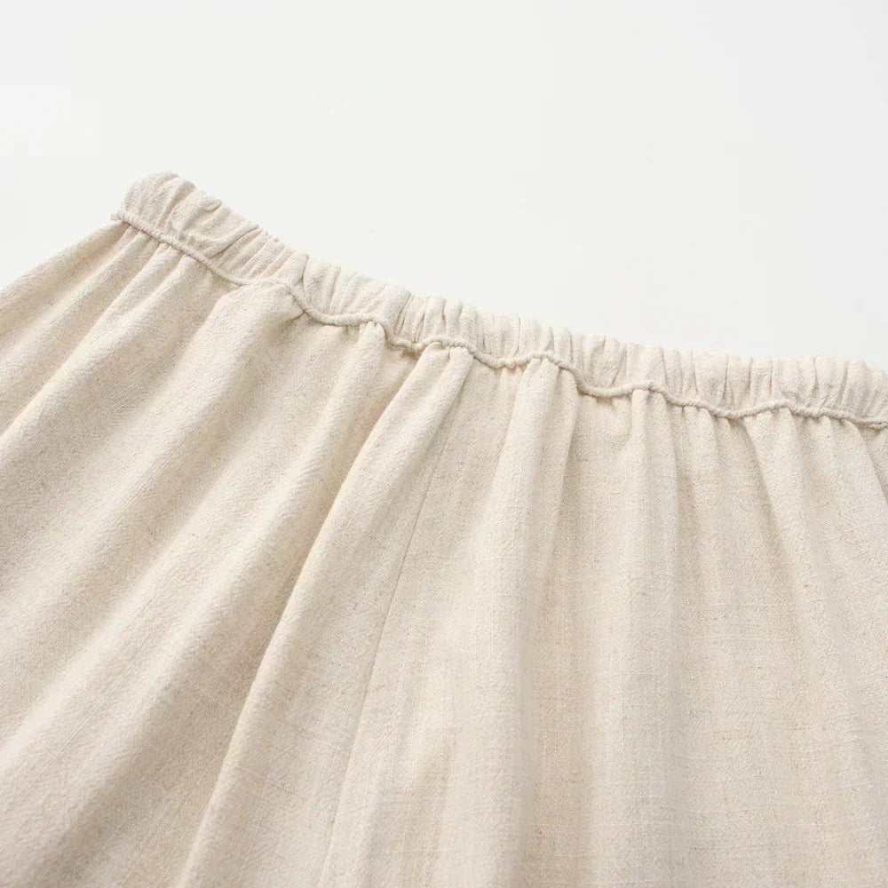 Vincenzo | Pantaloni slim in lino