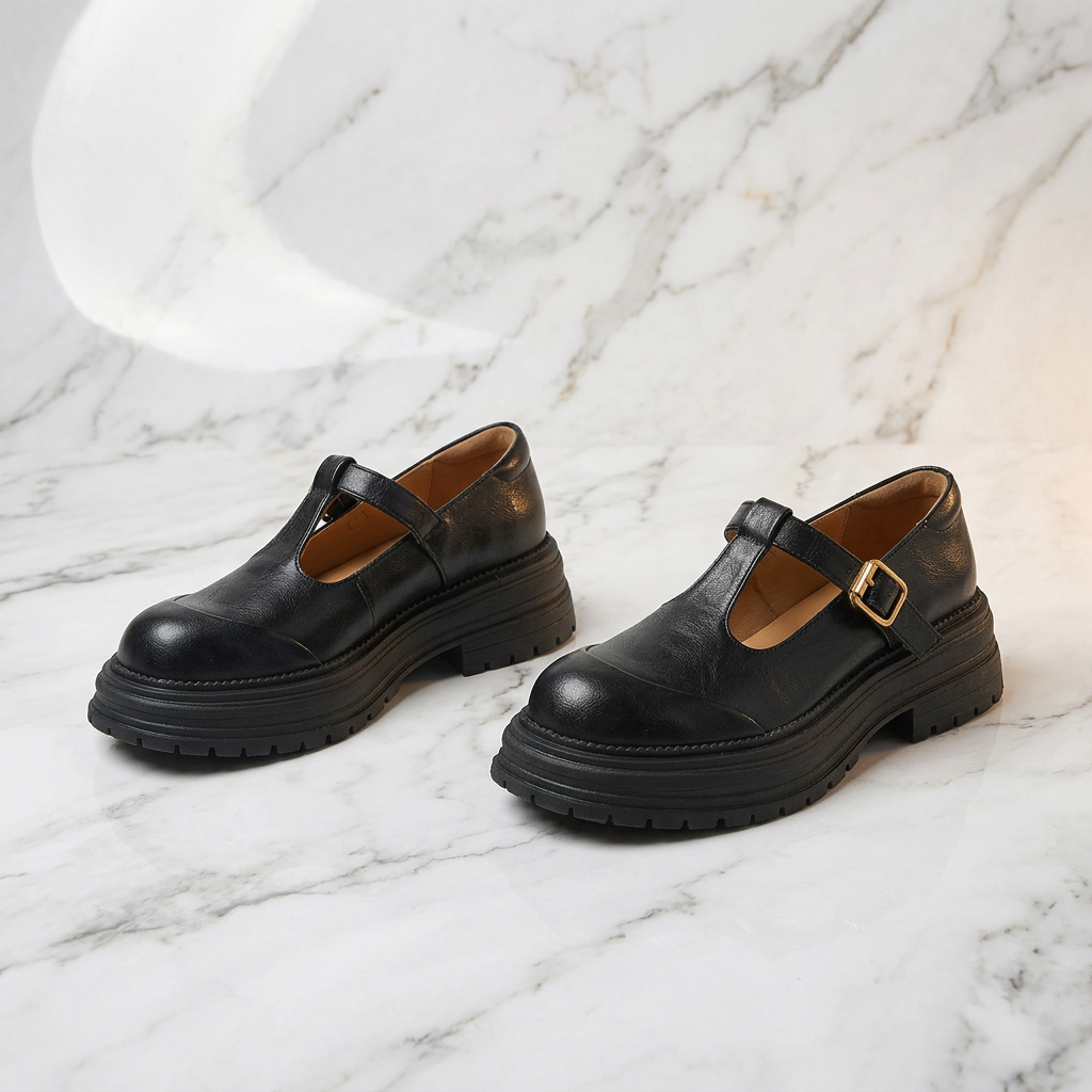 Mary Jane - Scarpa Elegante in Pelle