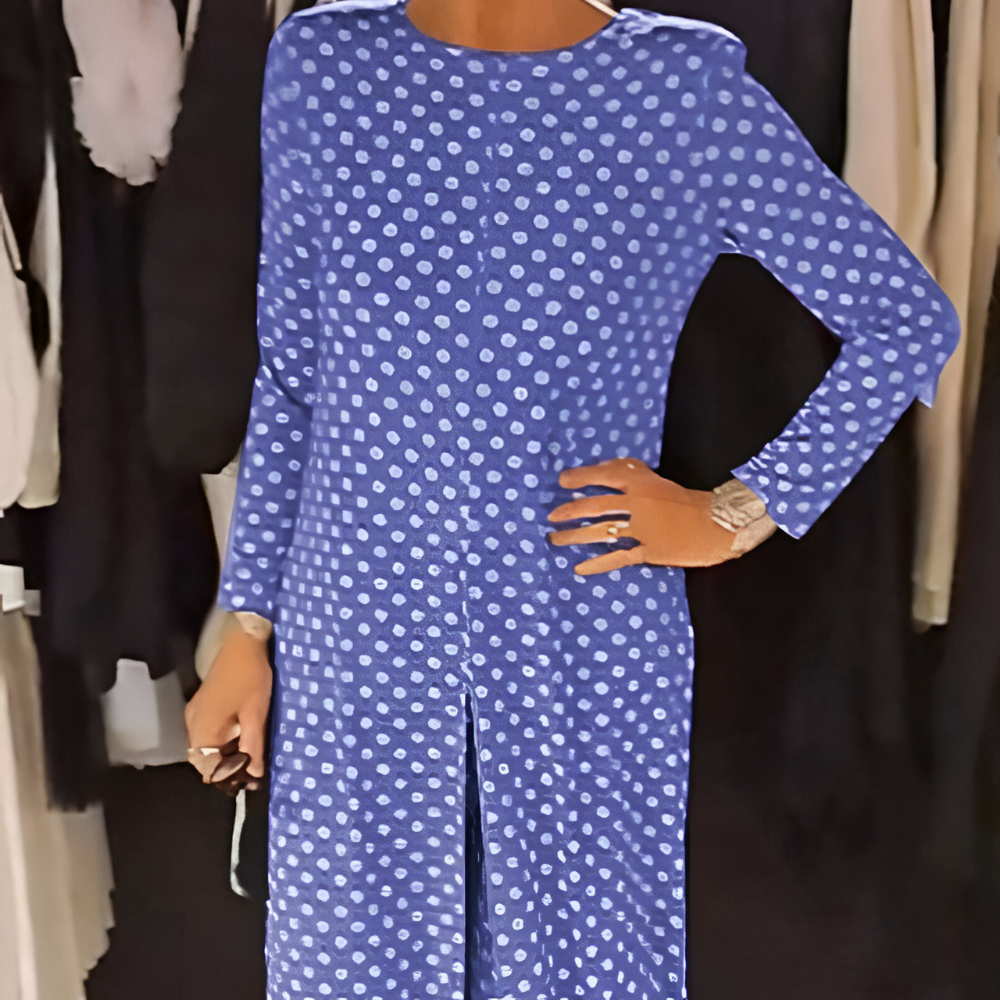 Marcella | completo a pois chic