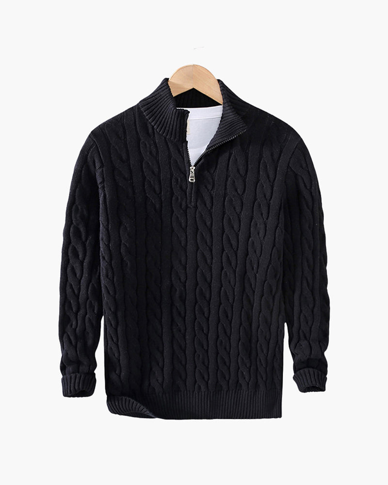 Omar | Maglione Con Zip Uomo