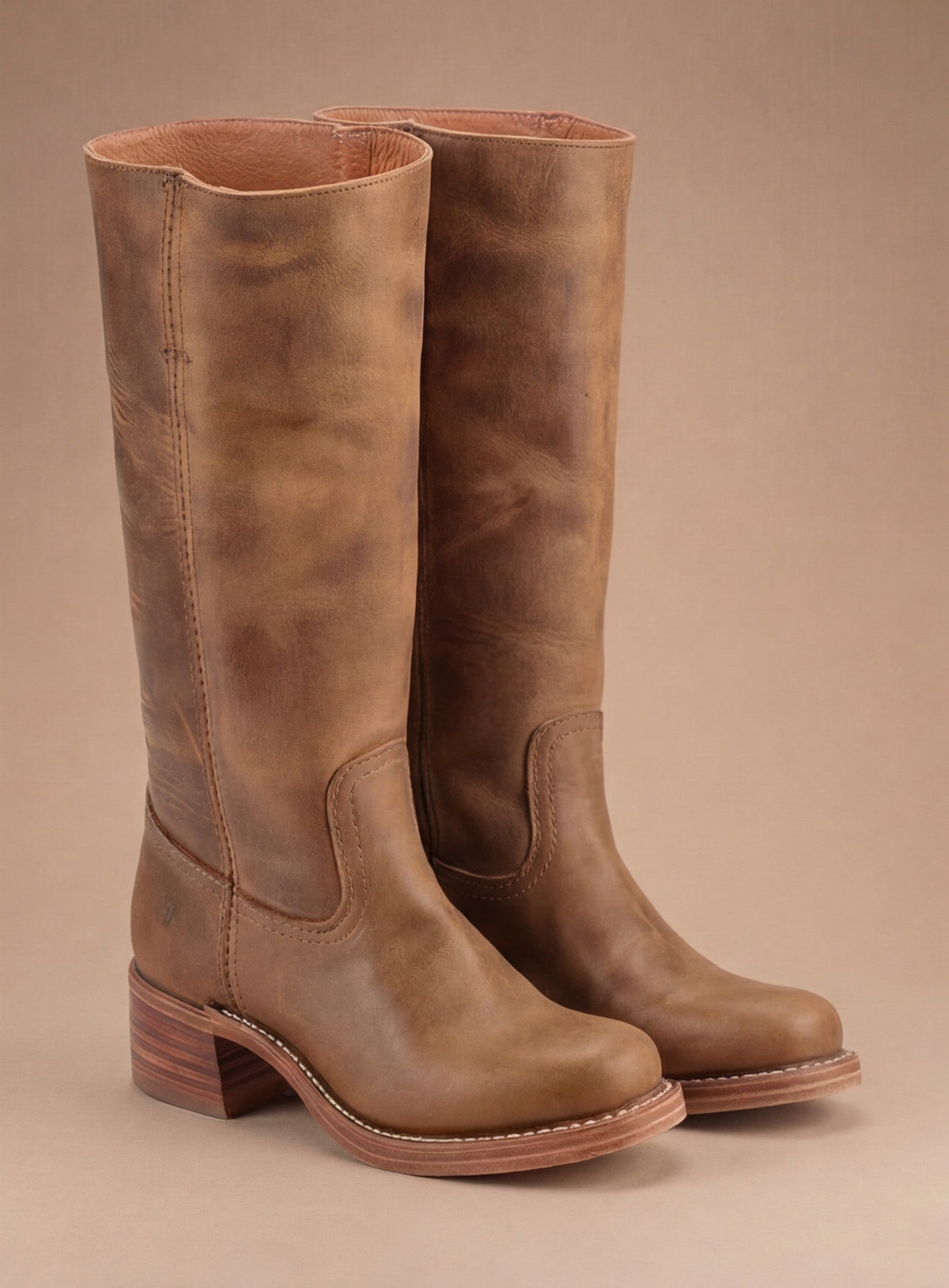 Nives | Stivale Western in Pelle