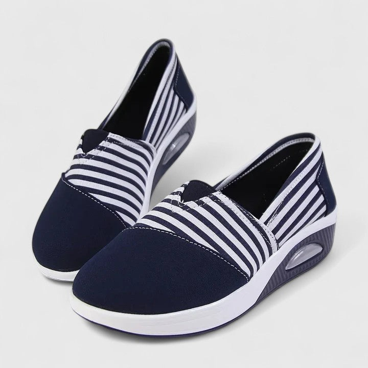 Stella | Sneaker Ortopedica a Righe