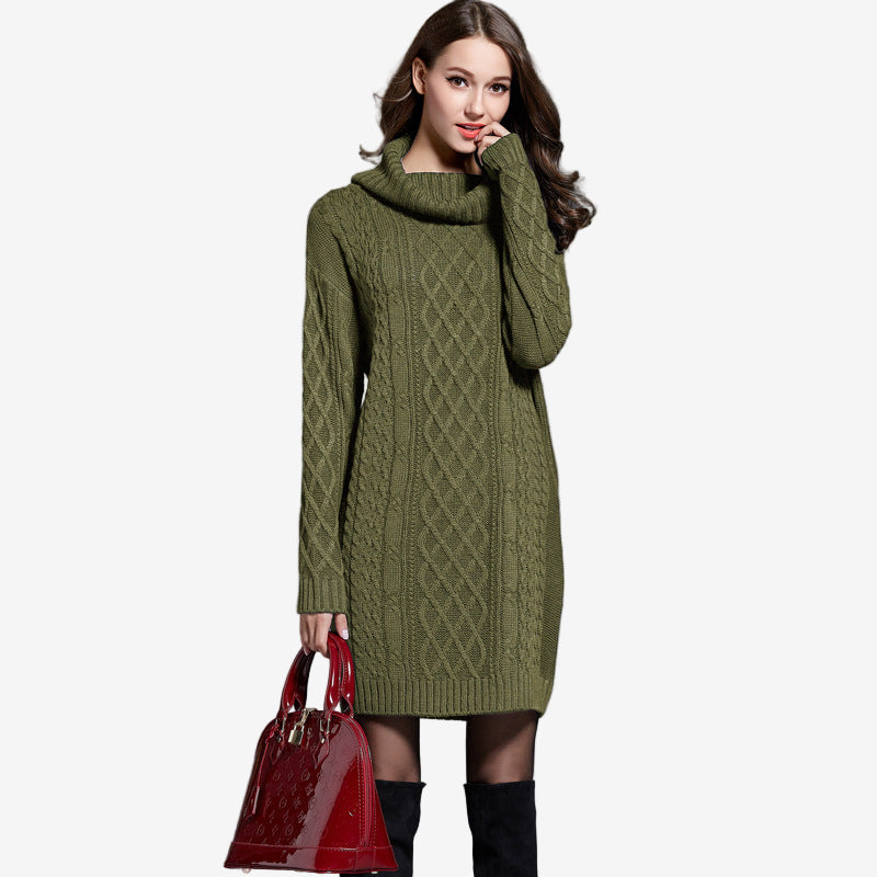 Amira™ Abito maglione a collo alto