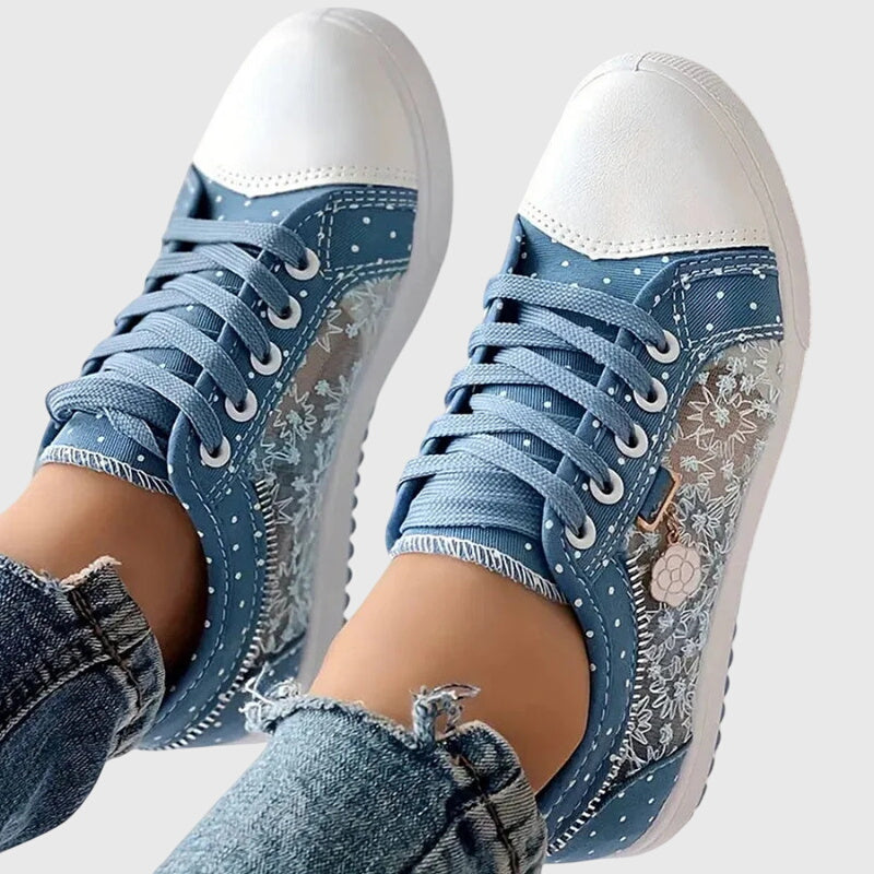 Vittoria | Sneaker Ortopedica Blu