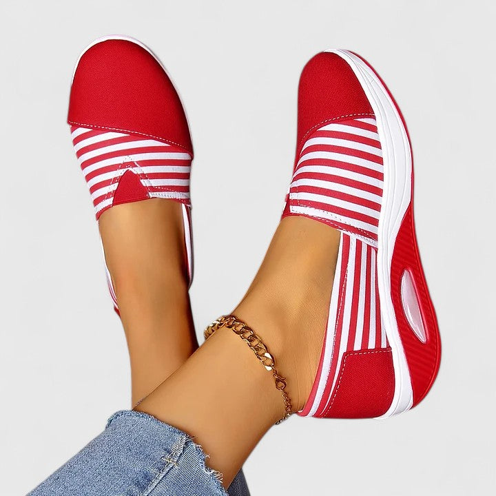 Stella | Sneaker Ortopedica a Righe