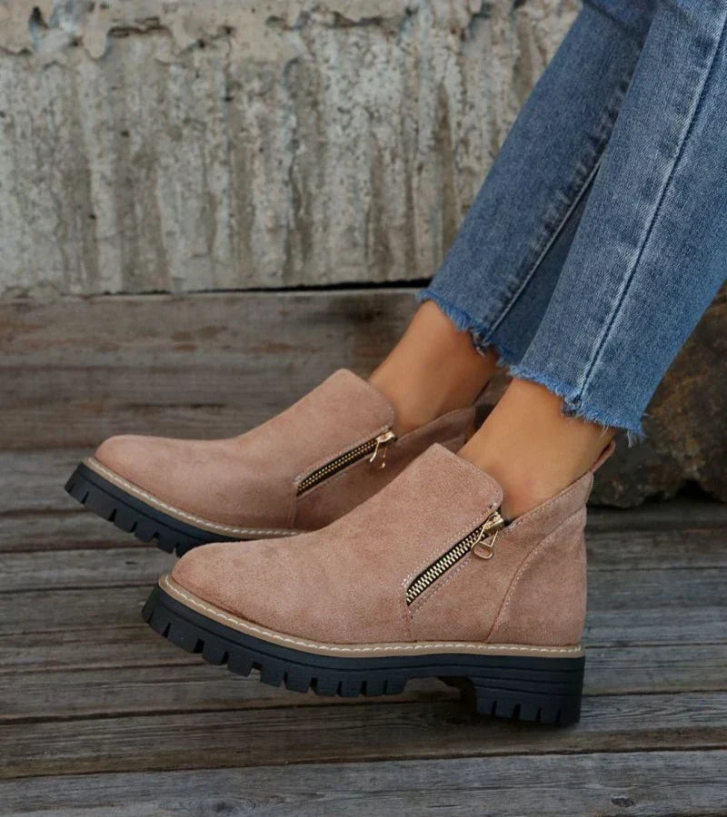Rosina - Stivaletti Donna con Zeppa Leggera