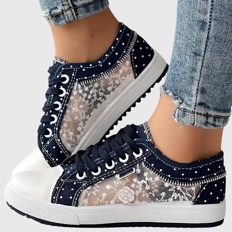 Vittoria | Sneaker Ortopedica Blu