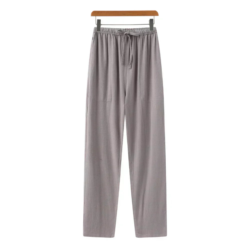 Vincenzo | Pantaloni slim in lino