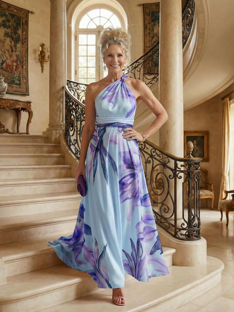 Sandra | Abito Maxi Floreale Leggero