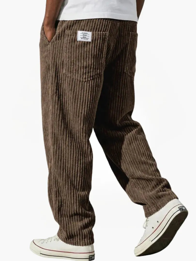 Enrico | Pantaloni Uomo in Velluto a Coste