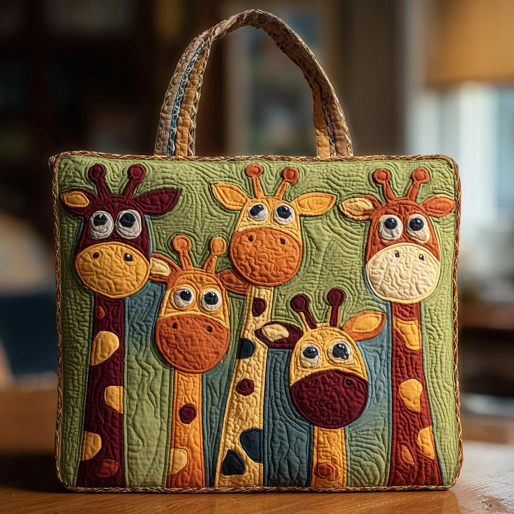 Giraffa - Borsa Trapuntata Pratica