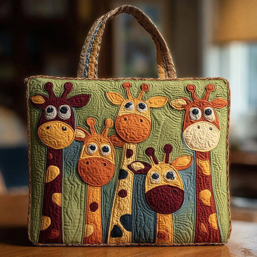 Giraffa - Borsa Trapuntata Pratica