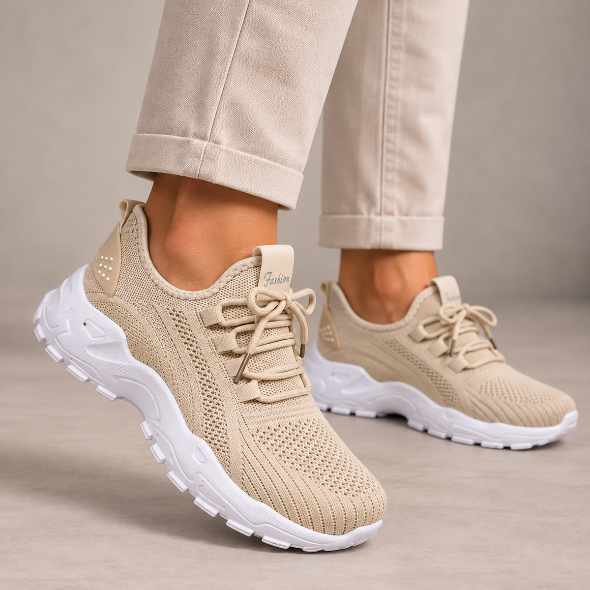 Milena | Sneaker Ortopedica con Punta Larga