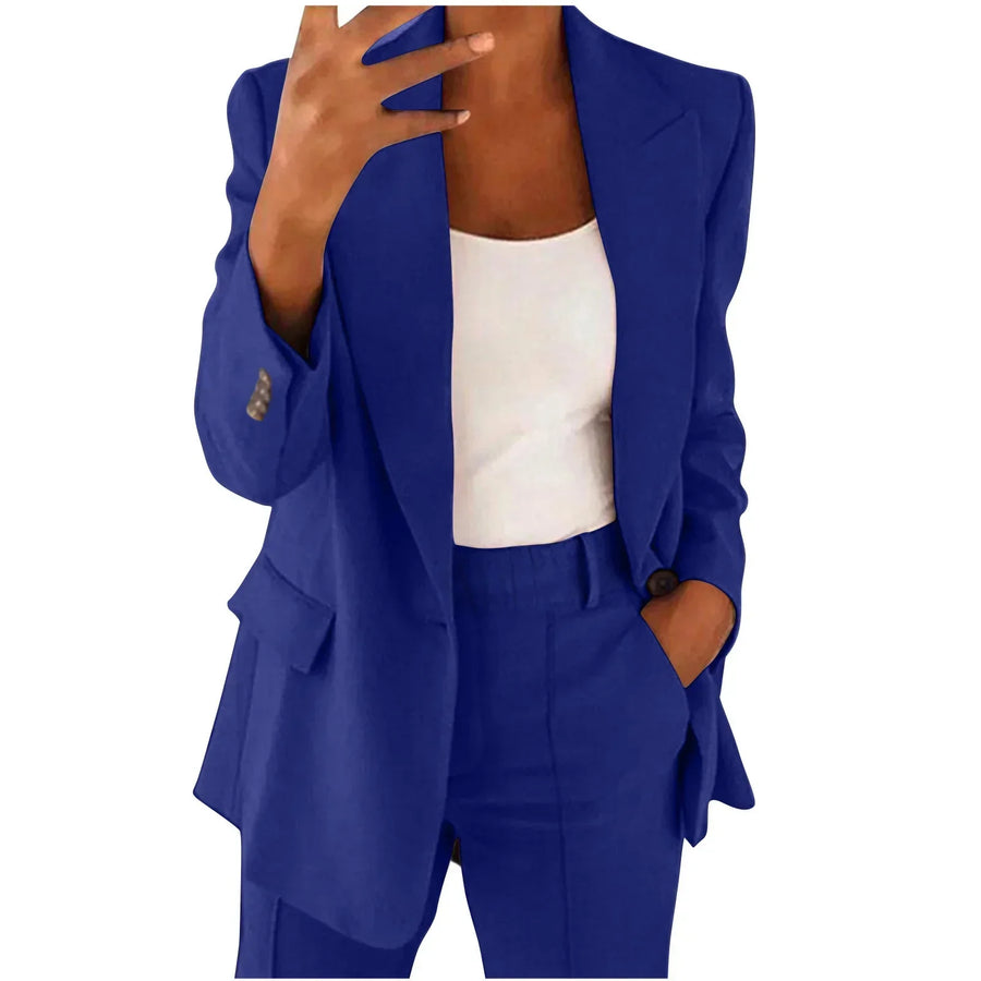 Alveria | set blazer e pantaloni elegante