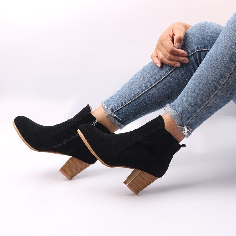 Amaranta | Stivaletti Comfort con Tacco Largo