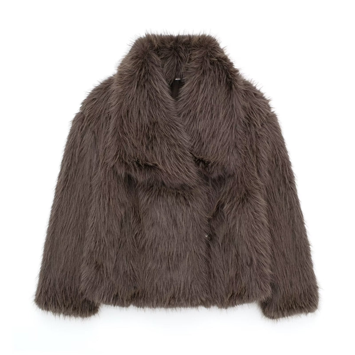 Ilaria | Cappotto Corto in Pelliccia Sintetica