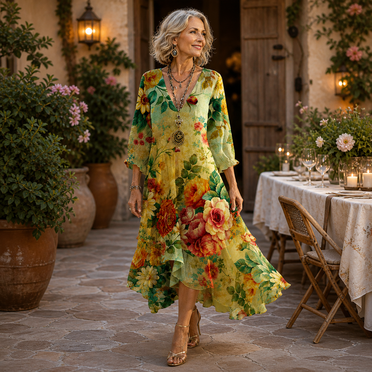 Fiamma | Abito Floreale Donna