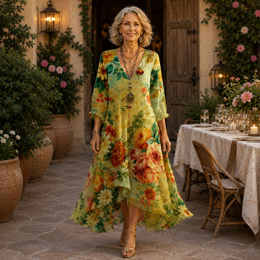 Fiamma | Abito Floreale Donna