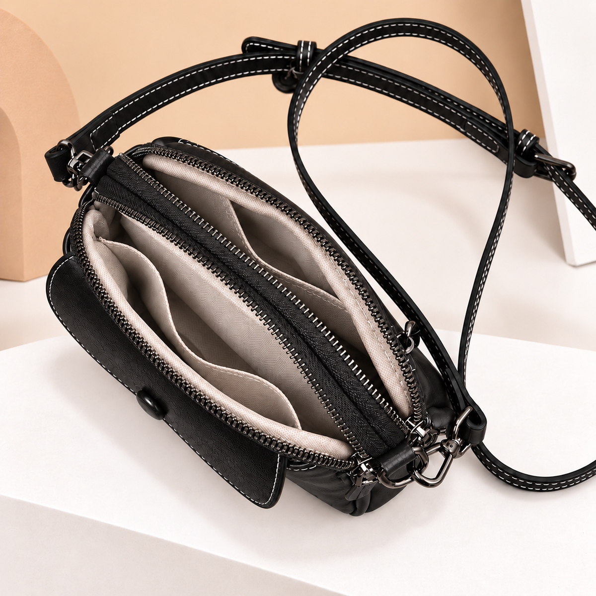 Brunella | Borsa a Tracolla Multitasche