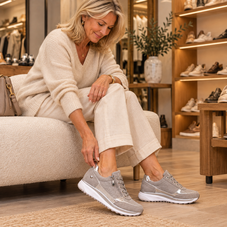 Martina | Sneaker con Zip